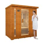Real Relax 4-Person Low EMF Infrared Sauna