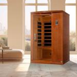 Venice Elite 2-Person Infrared Sauna with Red Light