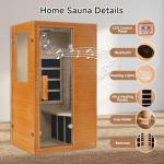Real Relax 1-Person Infrared Home Sauna