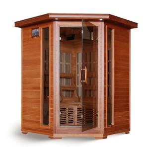 HEATWAVE Hudson Bay 3-Person Infrared Cedar Sauna