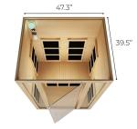 JNH Lifestyles Joyous 2-Person Infrared Sauna