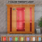 Real Relax 4-Person Low EMF Infrared Sauna