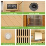 Real Relax 4-Person Low EMF Infrared Sauna