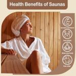 2-Person Far Infrared Home Sauna with Bluetooth