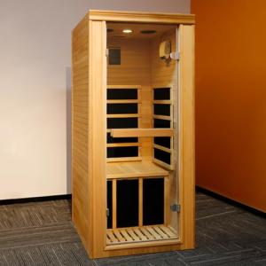 Home Infrared Sauna for 1 Person - Hemlock Wood