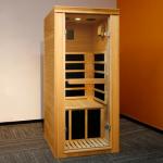Home Infrared Sauna for 1 Person - Hemlock Wood