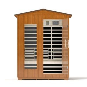 Real Relax 3-Person Outdoor Infrared Sauna