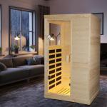OUTEXER Far Infrared Wooden Sauna for One