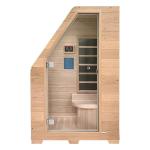 Durasage 1-Person Indoor Infrared Sauna with Touchpad