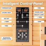 Woodbridge 2-Person Infrared Home Sauna Room