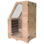 Durasage 1-Person Indoor Infrared Sauna with Touchpad