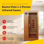 Radiant Saunas BSA2400 1-2 Person Infrared Sauna