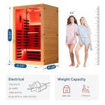 Woodbridge 2-Person Infrared Home Sauna Room