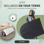 Portable Far Infrared Sauna Dome with Timer