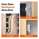 Infrared Home Sauna for One with Bluetooth Speakers