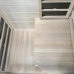 Durasage 1-Person Indoor Infrared Sauna with Touchpad