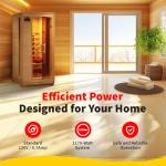 Radiant Saunas BSA2400 1-2 Person Infrared Sauna