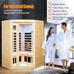 Far Infrared 2-3 Person Wooden Sauna Room
