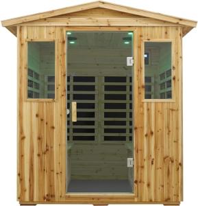 4-Person Low EMF Outdoor Far Infrared Sauna