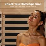 LINKHOO 1-Person Far Infrared Outdoor Sauna