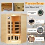 Far Infrared 2-3 Person Wooden Sauna Room
