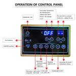 Kanlanth 1-2 Person Infrared Home Sauna Room
