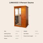 LINKHOO 1-Person Far Infrared Outdoor Sauna