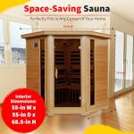 HEATWAVE Tucson 4-Person Infrared Home Sauna