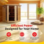 HEATWAVE Tucson 4-Person Infrared Home Sauna