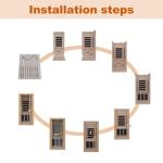 Mini Indoor Far Infrared Sauna for Home Use