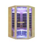 Infrared Corner Sauna for 2-3 People, Bluetooth Speaker