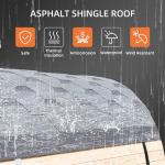 Woodbridge 4-Person Outdoor Barrel Sauna with Heater