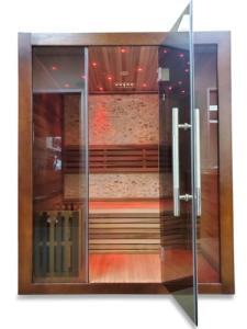 Canadian Red Cedar Indoor Wet/Dry 2-3 Person Sauna