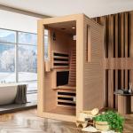 1 Person Home Infrared Sauna with Adjustable Chair