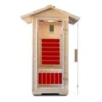 1 Person Outdoor Infrared Sauna with Bluetooth Speakers