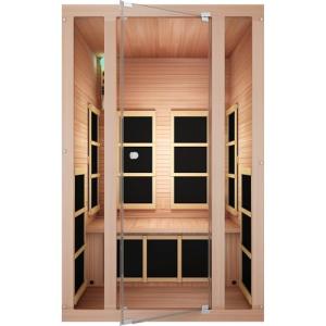 JNH Lifestyles 2-Person Cedar Infrared Sauna