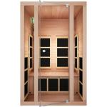 JNH Lifestyles 2-Person Cedar Infrared Sauna