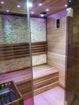 Canadian Red Cedar Indoor Wet/Dry 2-3 Person Sauna