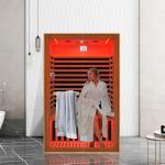 Lamar 2-Person Far Infrared Sauna with Bluetooth