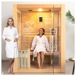 Smartmak 3-Person Indoor Steam Sauna with Bluetooth