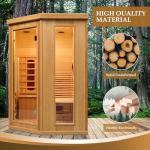 Luxurious 1-2 Person Far Infrared Sauna