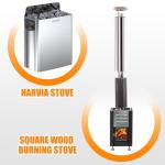 Customizable Outdoor Steam Sauna for 4-10 People