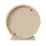 2-Person Outdoor Barrel Sauna with Harvia Heater