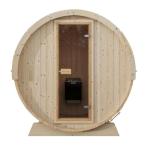 2-Person Outdoor Barrel Sauna with Harvia Heater