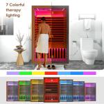 Lamar 2-Person Far Infrared Sauna with Bluetooth