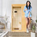 Vater 800W Infrared Home Sauna with Control Panel