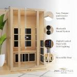 JNH Lifestyles Joyous 2-Person Infrared Sauna