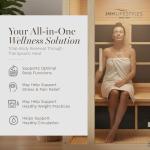 JNH Lifestyles Joyous 2-Person Infrared Sauna