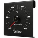 LUMERAM Aluminum Sauna Thermometer with Large Numbers