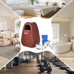 Portable Single Person Steam Sauna for Home Spa